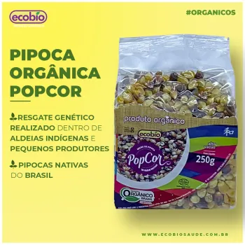 Pipoca Orgânica PopCor